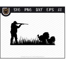 cool turkey hunting svg dad- turkey clipart, turkey hunter svg, bird hunting svg for turkey hunter