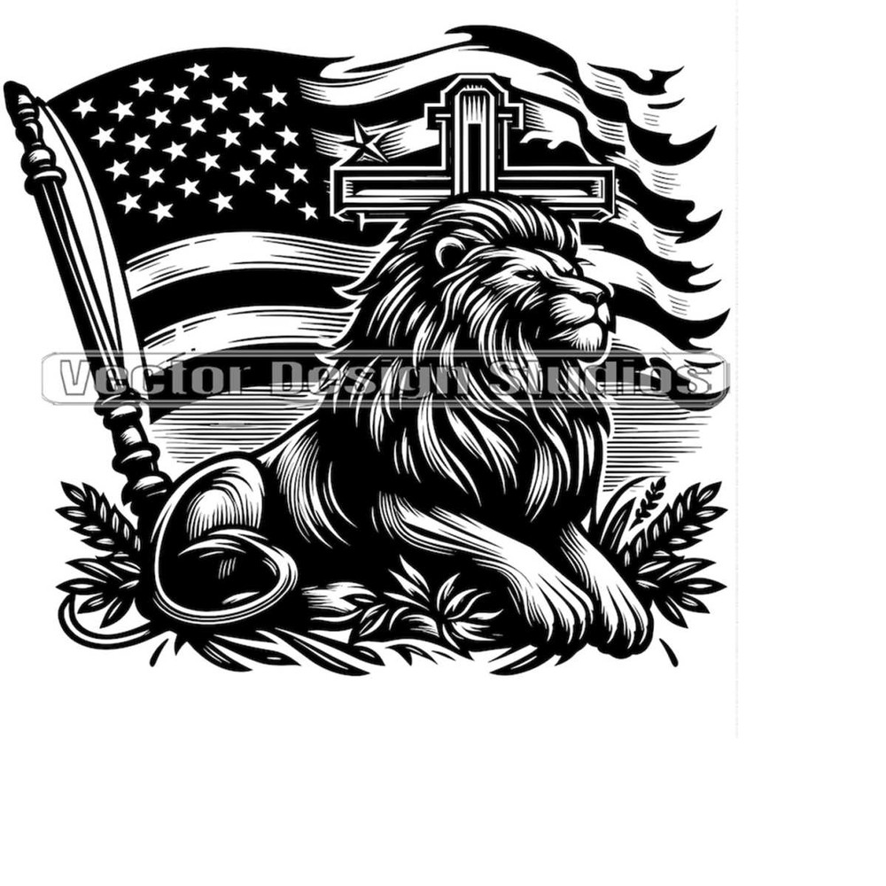 MR-2232024174615-lion-cross-with-usa-flag-svg-png-file-jesus-god-clipart-silhouette-vector-image-christian-svg-sublimation-patriotic-american-clip-art-image-1.j