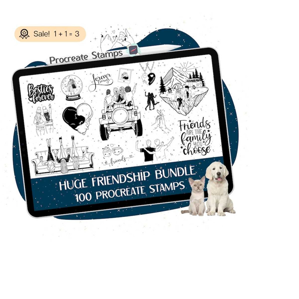 MR-233202472547-100-friendship-procreate-stamps-friendship-signs-friends-procreate-stamps-best-friends-friends-brushes-friends-procreate-doodle-tattoo-image-1.j