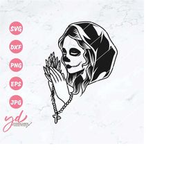 sage and hood svg png | sugar skull svg | halloween svg | sage svg | skull svg | sugar skull face girl svg | lady dead s