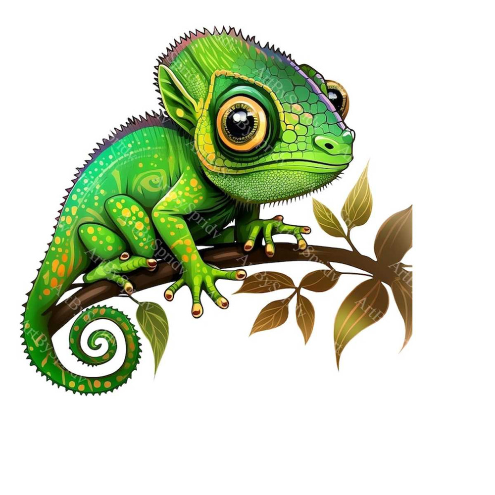 MR-23320241370-baby-chameleon-reptile-png-clipart-transparent-animal-lover-print-kids-clip-art-cute-cartoon-design-diy-printable-sublimation-t-shirtmug-image-1.