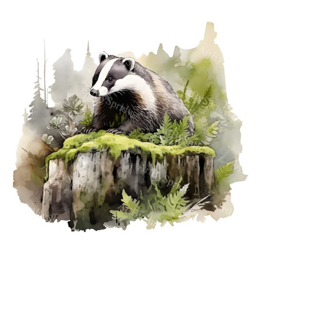MR-2332024154643-woodland-watercolor-badger-clipart-mossy-logs-ferns-transparent-png-forest-animal-digital-clip-art-for-scrapbooking-and-wall-home-decor.jpg