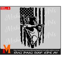 koala svg, american flag svg, koala family svg, png for cricut, cnc, laser, vinyl cutter, decal sticker, t-shirt file.