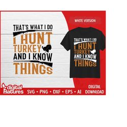 funny turkey hunting svg i hunt turkey - turkey clipart, turkey hunter svg, turkey cut file for hunters