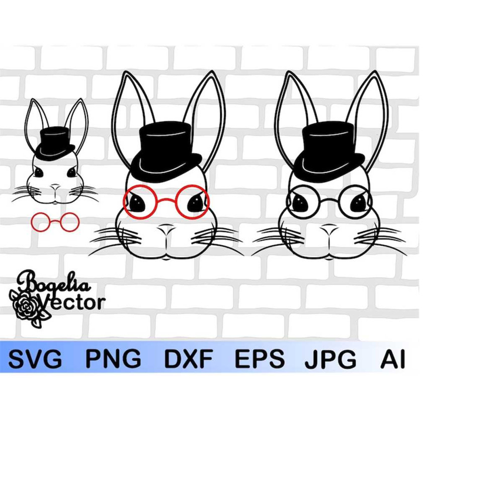 MR-2432024231012-bunny-svg-bunny-cut-file-bunny-with-cap-svg-rabbit-with-glasses-svg-animal-face-eyeglasses-easter-design-spring-digital-download-image-1.jpg