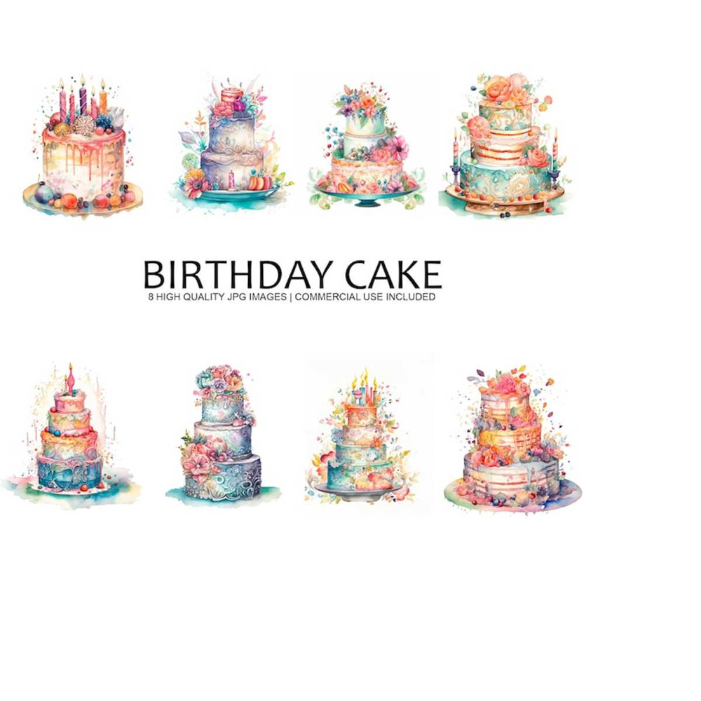 MR-2432024232840-birthday-cake-clipart-watercolor-cake-jpg-colourful-birthday-cake-jpg-printable-art-digital-paper-craft-digital-planner-junk-journal-image-1.jp