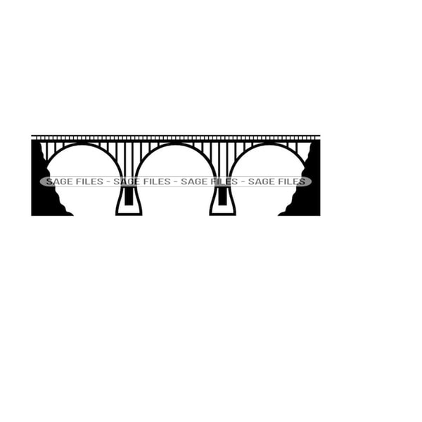 Bridge 7 SVG, Bridge SVG, Bridge Clipart, Bridge Files for C - Inspire ...