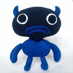 Endless alphabet Big Blue Monster plush toy