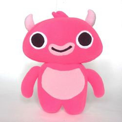 Pink Monster plush toy "Endless alphabet"