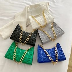 Women's Advanced Diamond Bag, New Trend All-match Shoulder Bag,Niche Chain Handbag Female ,Shopping Designer Bag