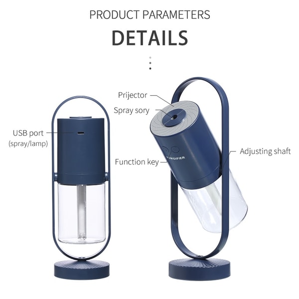 Air Humidifier Magic Shadow USB - Inspire Uplift