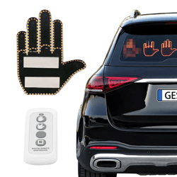 Funny Car Finger Light with Remote - Express Yourself on the Road