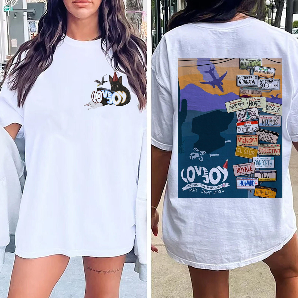 Lovejoy 2023 Tour Shirt, Across The Pond Tour 2023 Shirt, Lovejoy Tour Concert.jpg