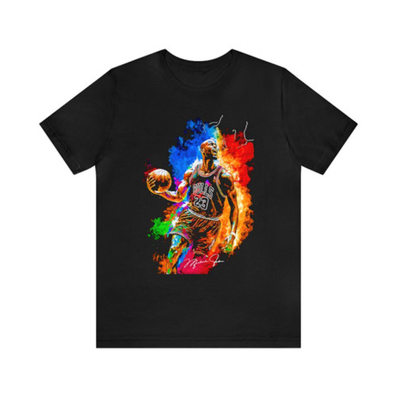 MICHAEL JORDAN PREMIUM Art Unisex Jersey T-Shirt T-Shirt.jpg