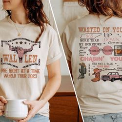 Morgan Wallen World Tour 2023 One Night At A Time 2 Side Shirt, Country Music Shirt, Country Music Shirt