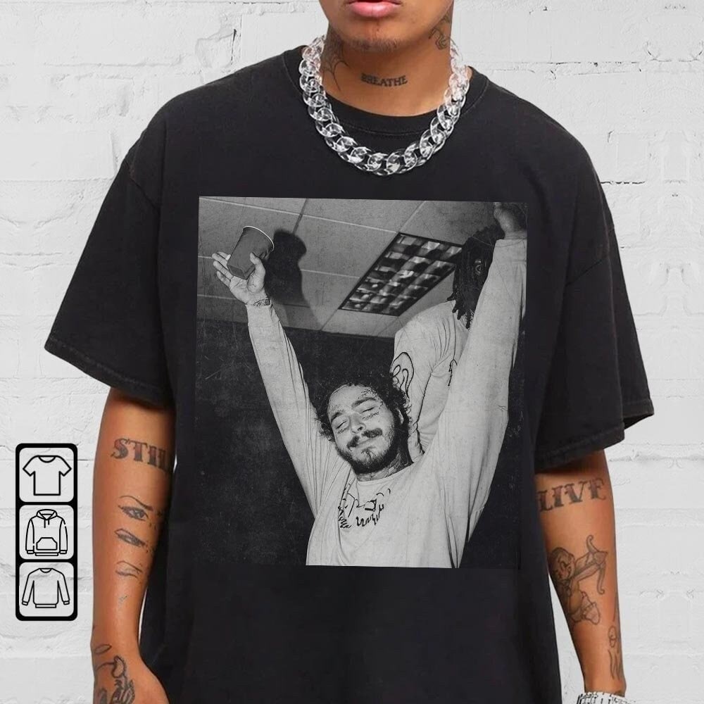 Post Malone Music Shirt, Post Malone Y2k Vintage Bootleg Inspired Tee Sweatshirt,.jpg