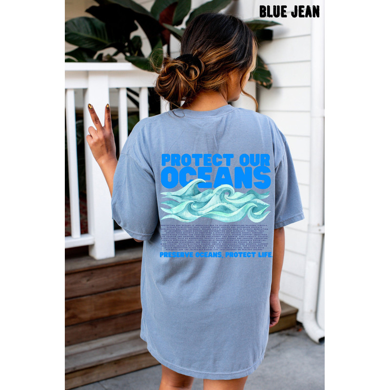 Protect Our Oceans Shirt, Comfort Colors Shirt, Save The Ocean 1.jpg