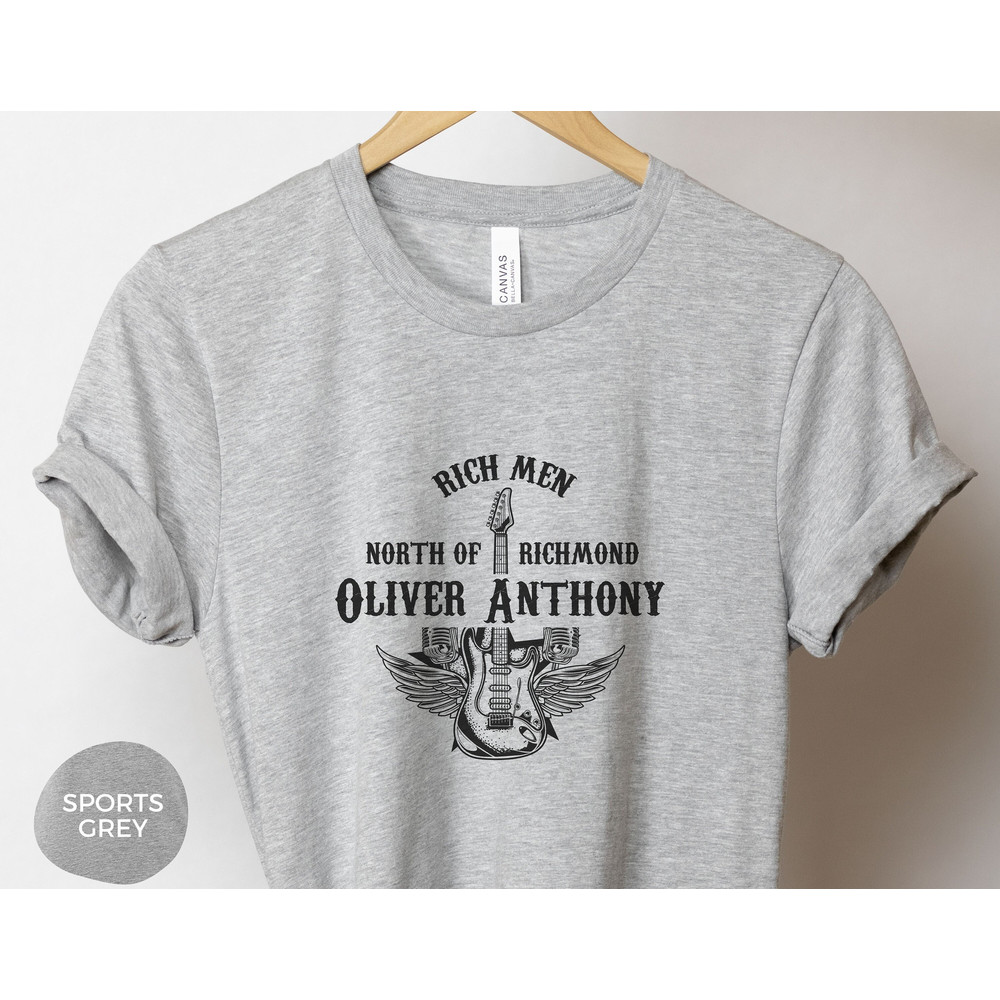 Rich Men North of Richmond Shirt, Oliver Anthony Shirt, Country Music Graphic Shirt.jpg