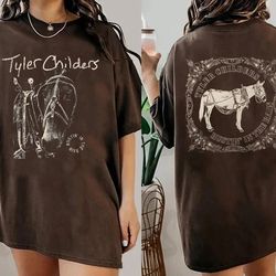 Rustin In The Rain T-shirt, Album Tyler Childers Shirt, Retro Western Shirt