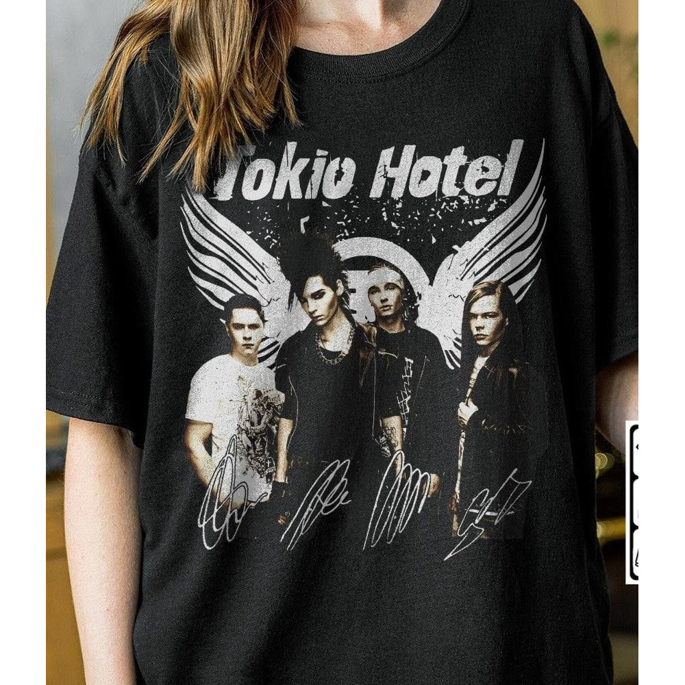 Tokio Hotel Band Music Shirt 5, Tokio Hotel Concert 2023 Merch, The Roxy Theatre Signature Bootleg.jpg