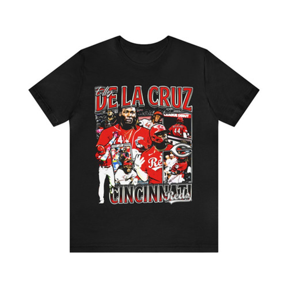 Vintage 90s Baseball Bootleg Style T-Shirt ELY DE LA CRUZ 90s Unisex Tee Shirt.jpg