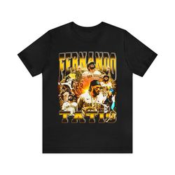 vintage 90s baseball bootleg style t-shirt fernando tatis jr unisex graphic tee