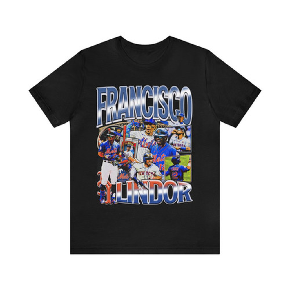 Vintage 90s Baseball Bootleg Style T-Shirt FRANCISCO LINDOR Unisex Graphic Tee.jpg