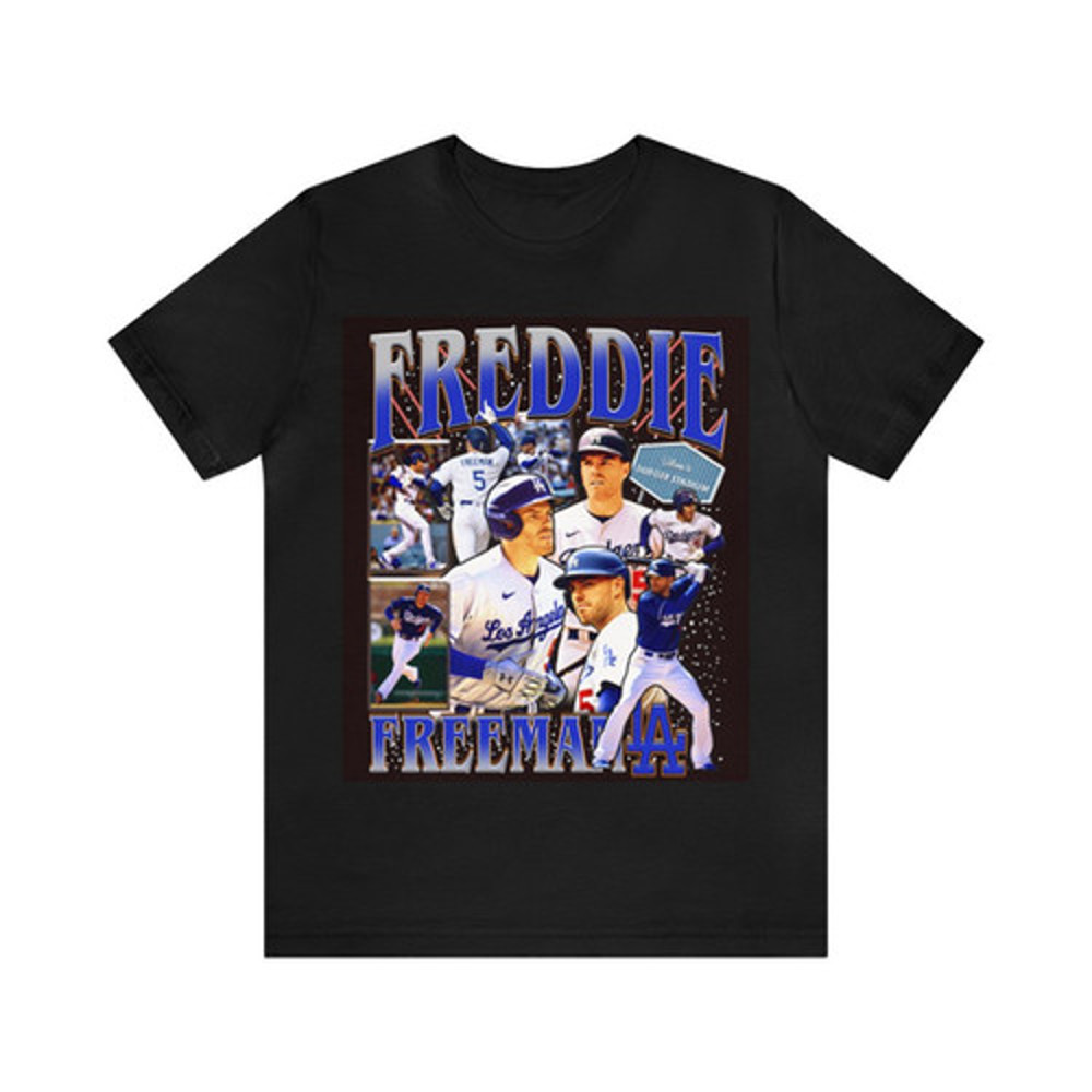 Vintage 90s Baseball Bootleg Style T-Shirt FREDDIE FREEMAN Unisex Graphic Tee.jpg
