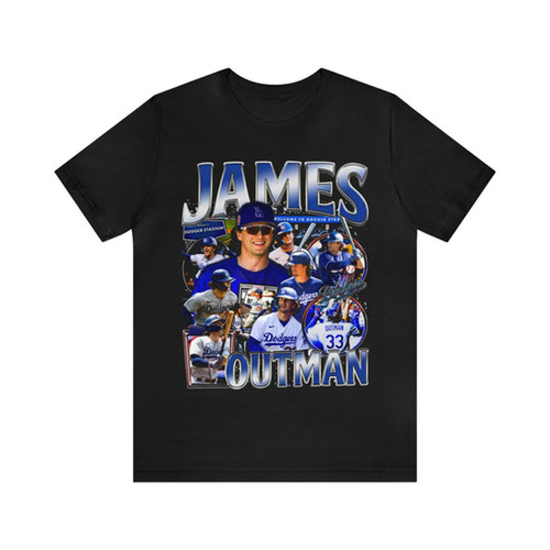 Vintage 90s Baseball Bootleg Style T-Shirt JAMES OUTMAN 90s Unisex Graphic Tee.jpg