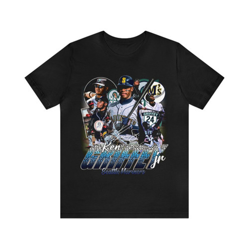 Vintage 90s Baseball Bootleg Style T-Shirt KEN GRIFFEY JR Unisex Graphic Tee.jpg