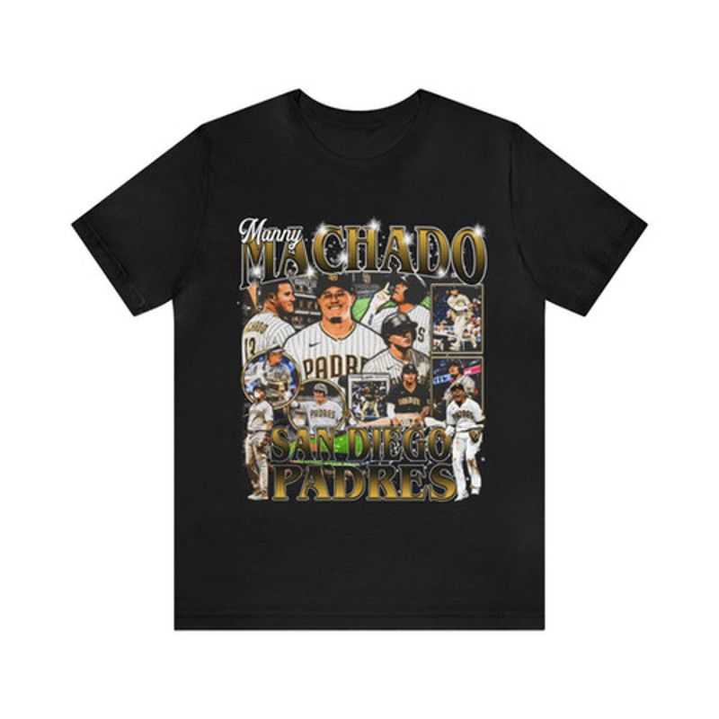 Vintage 90s Baseball Bootleg Style T-Shirt MANNY MACHADO 90s Unisex Graphic Tee.jpg