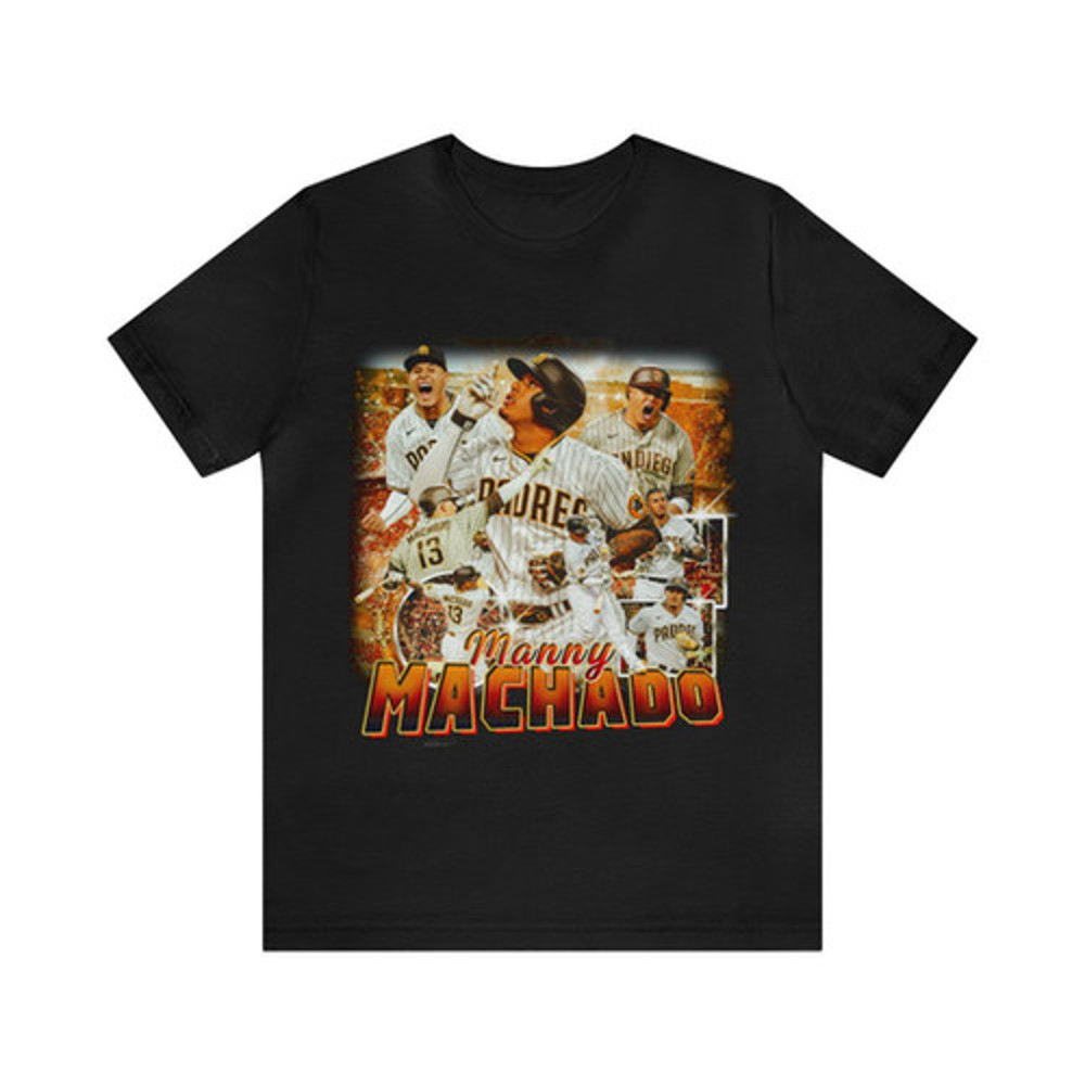 Vintage 90s Baseball Bootleg Style T-Shirt MANNY MACHADO Unisex Graphic Tee.jpg