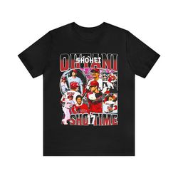 vintage 90s baseball bootleg style t-shirt shohei ohtani 90s unisex graphic tee