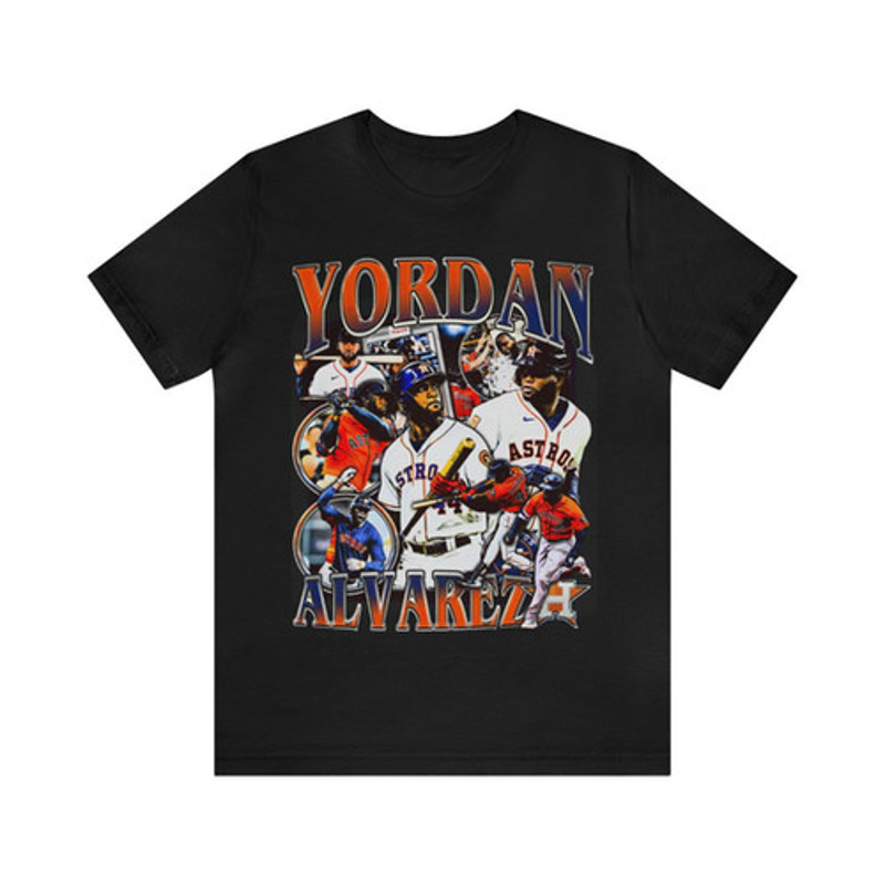 Vintage 90s Baseball Bootleg Style T-Shirt YORDAN ALVAREZ 90s Unisex Graphic Tee.jpg