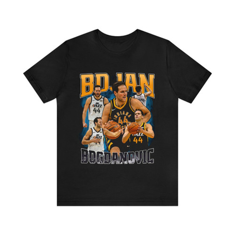 Vintage 90s Basketball Bootleg Style T-Shirt BOJAN BOGDANOVIC Unisex Graphic Tee.jpg