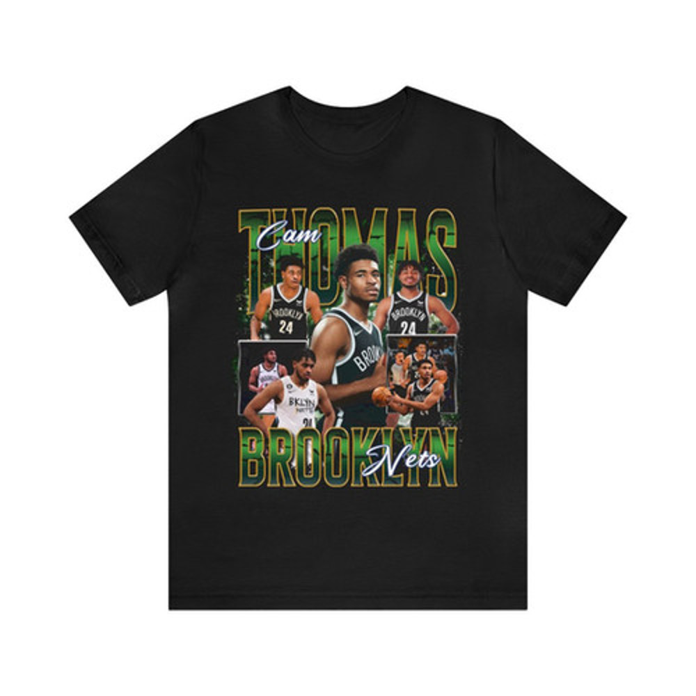 Vintage 90s Basketball Bootleg Style T-Shirt CAM THOMAS Unisex Graphic Tee.jpg