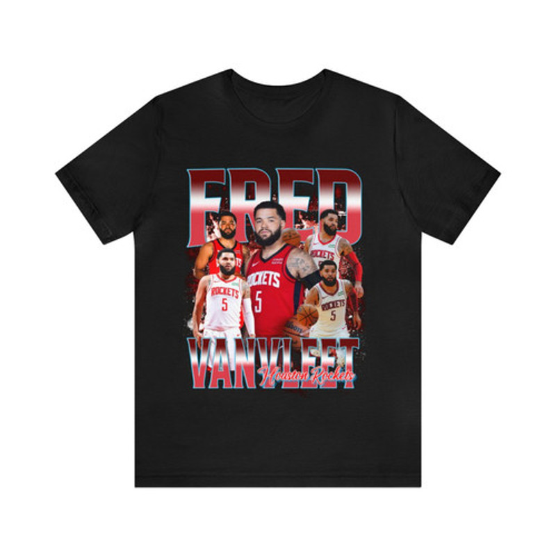 Vintage 90s Basketball Bootleg Style T-Shirt FRED VANVLEET Unisex Graphic Tee.jpg