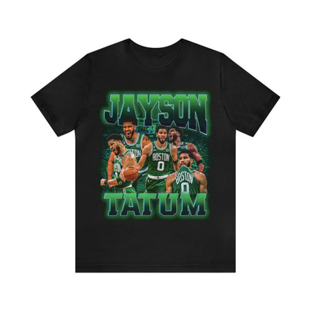 Vintage 90s Basketball Bootleg Style T-Shirt JAYSON TATUM Vivid Unisex Tee.jpg