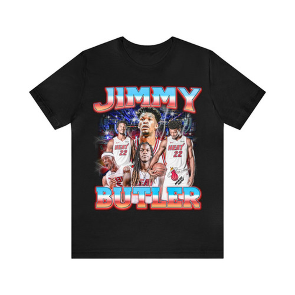 Vintage 90s Basketball Bootleg Style T-Shirt JIMMY BUTLER 90s Unisex Graphic Tee.jpg