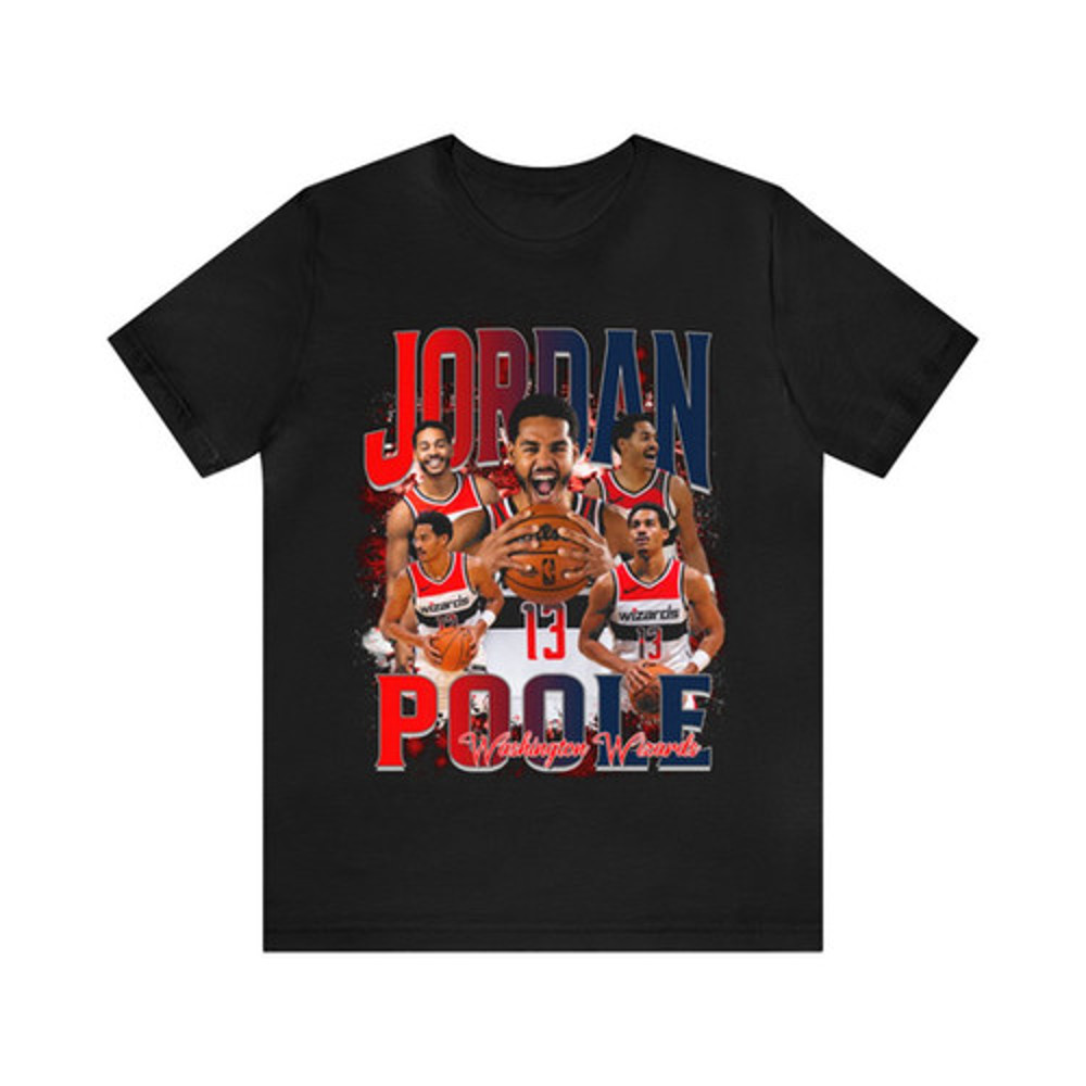 Vintage 90s Basketball Bootleg Style T-Shirt JORDAN POOLE 90s Unisex Graphic Tee.jpg