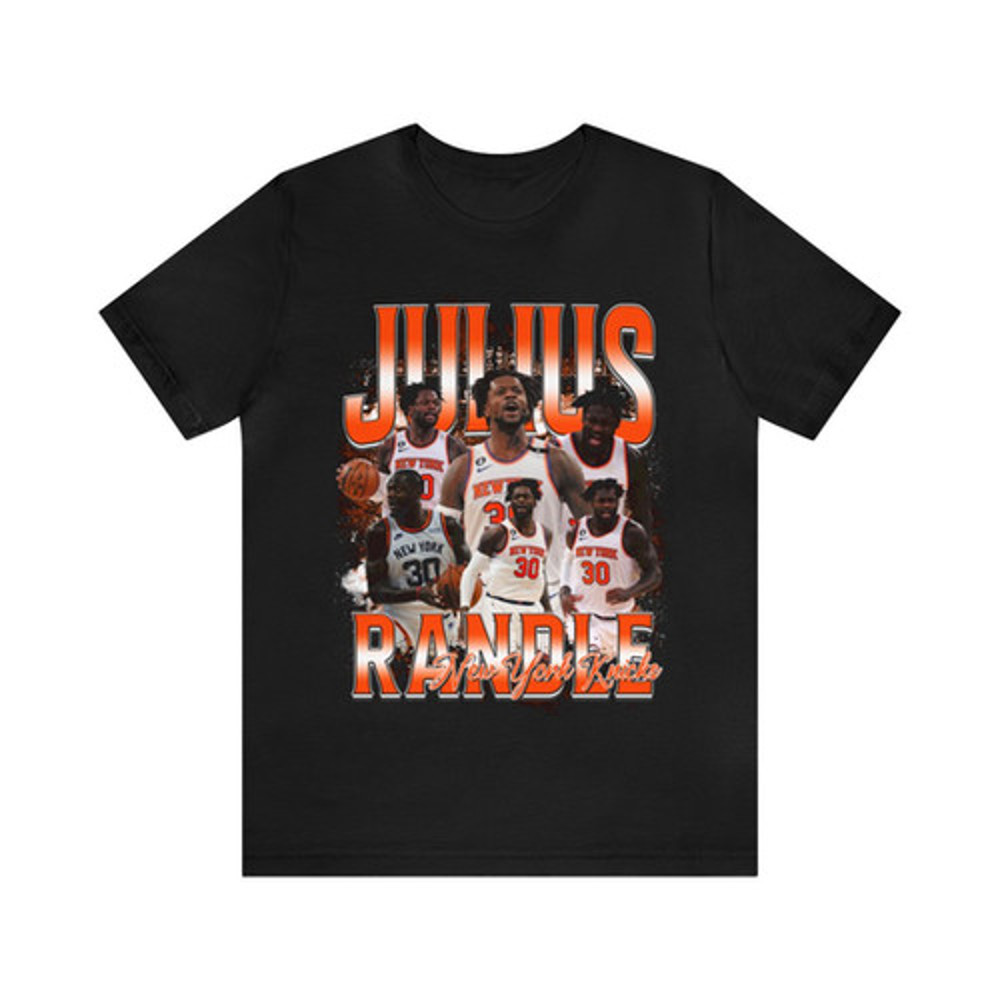 Vintage 90s Basketball Bootleg Style T-Shirt JULIUS RANDLE Unisex Graphic Tee.jpg