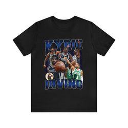 vintage 90s basketball bootleg style t-shirt kyrie irving 90s unisex tee t-shirt
