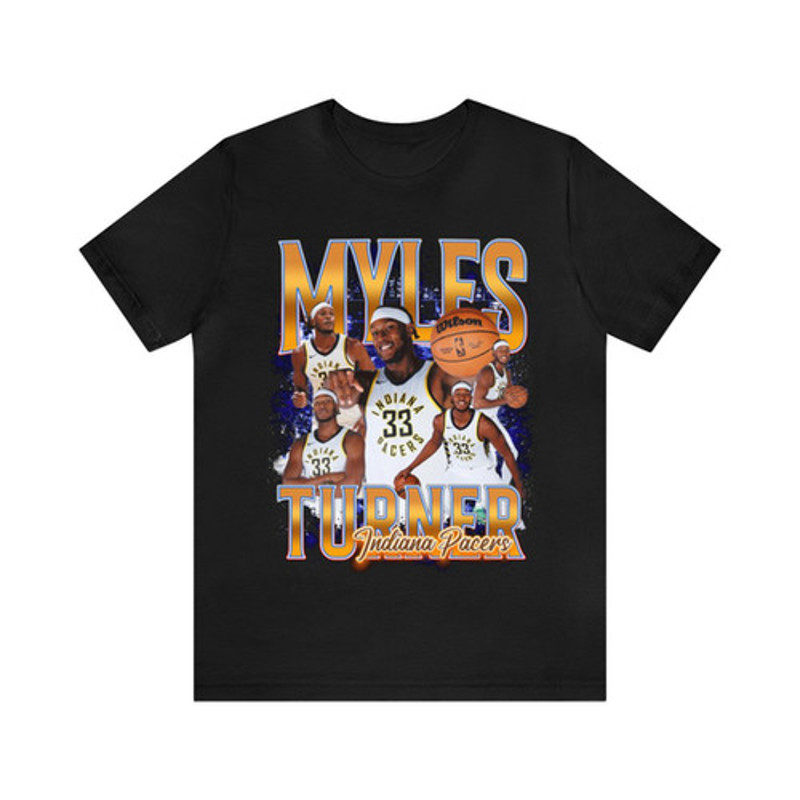 Vintage 90s Basketball Bootleg Style T-Shirt MYLES TURNER 90s Unisex Graphic Tee.jpg