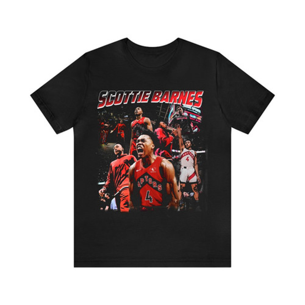 Vintage 90s Basketball Bootleg Style T-Shirt SCOTTIE BARNES Unisex Graphic Tee.jpg