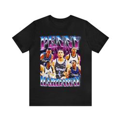 vintage 90s basketball bootleg style t-shirt, anfernee penny hardaway unisex tee