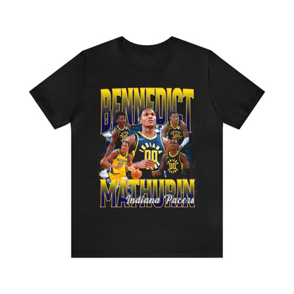 Vintage 90s Basketball Bootleg Style T-Shirt, BENNEDICT MATHURN Unisex Tee.jpg