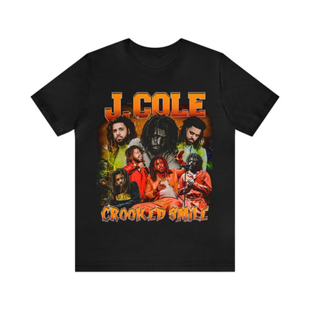 Vintage 90s Rap Bootleg Style T-Shirt JCOLE Vintage 90s Unisex Graphic Tee Shirt.jpg