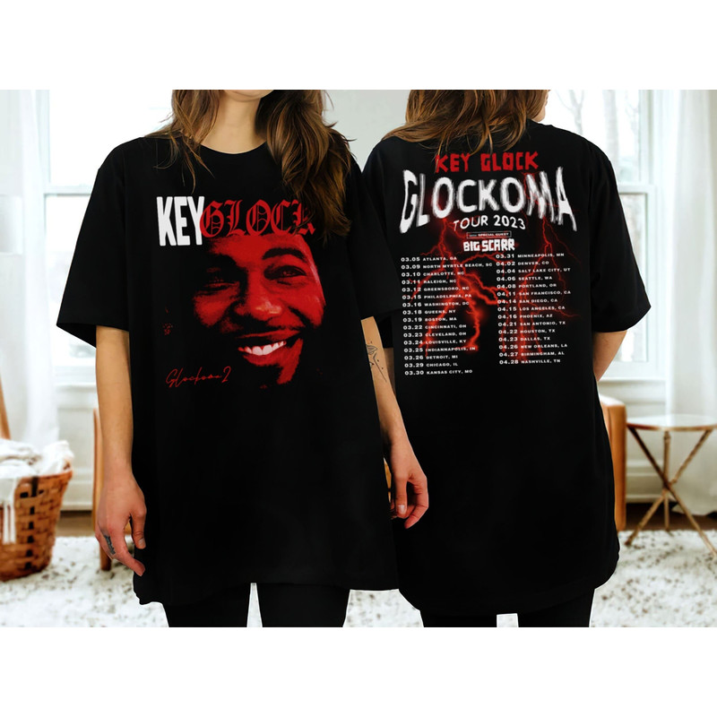 Vintage Key Glock Sweatshirt, Key Glock 90s Style Shirt, Key Glock Tank Top Shirt.jpg
