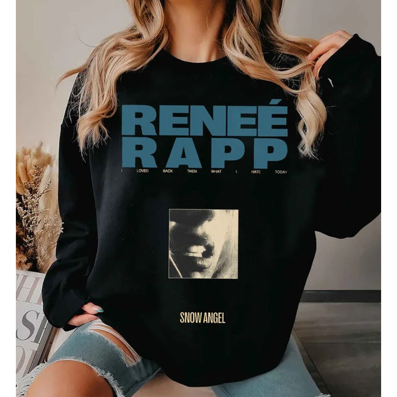 Vintage Renee Rapp Snow Angel Shirt, Sweatshirt, Hoodie, Snow Angel Merch Shirt, Gift for fan.png