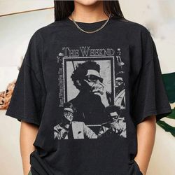 vintage the weeknd tshirt the weeknd shirt hip-hop music shirt starboy after hours album the weeknd merch